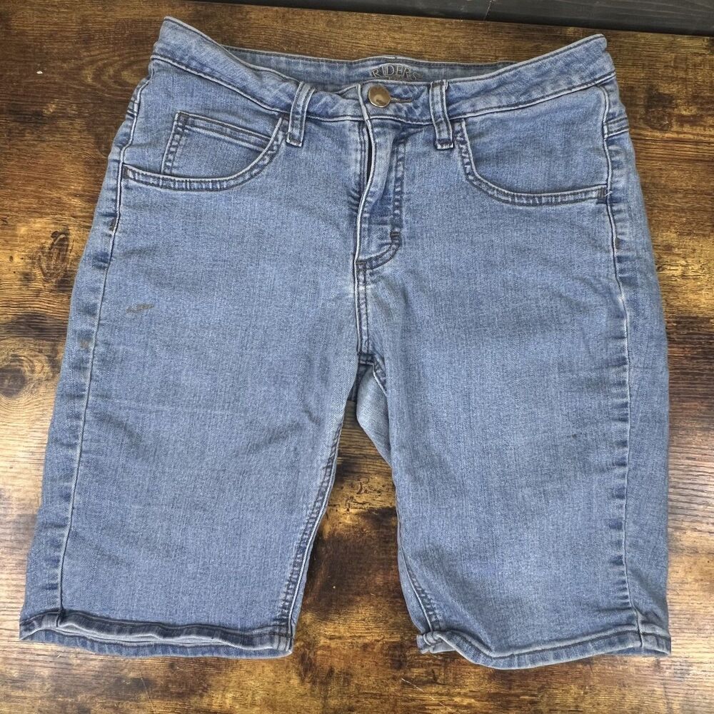 Riders By Lee Jean Shorts Womens 8M Blue Medium Wash